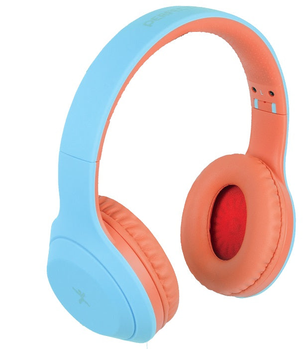 Diadema Inalámbrica PERFECT CHOICE On Ear - Diadema, Azul-Mamey Diadema Inalámbrica PERFECT CHOICE On Ear - Diadema, Azul-Mamey